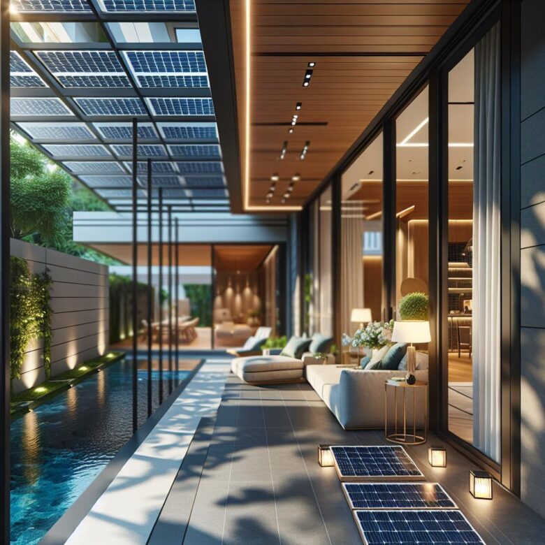 How to Create a Luxury Outdoor Living Space with Smart Solar Tech